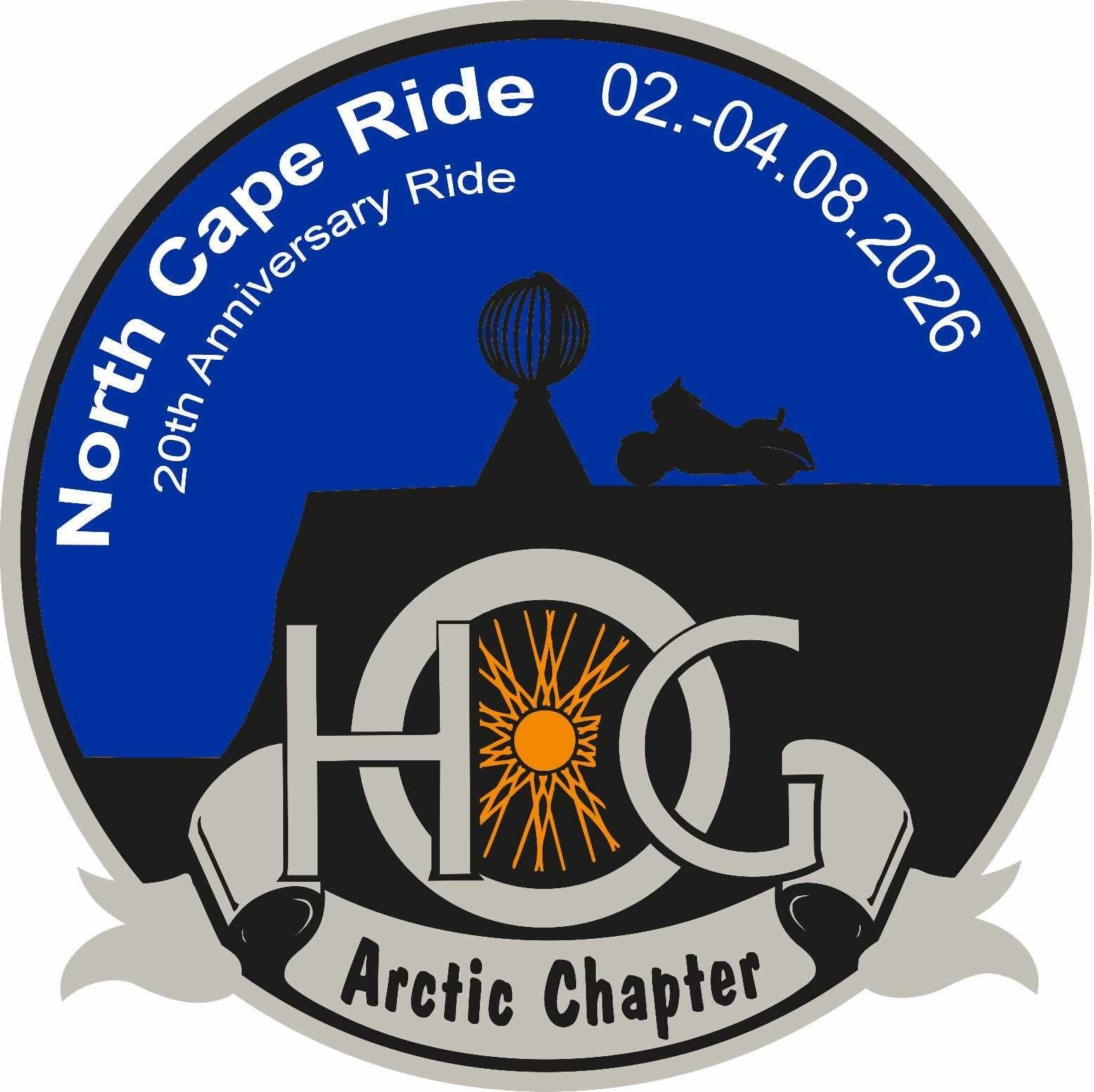 Artikkelbilde til artikkelen Jubileumsfest og North Cape Ride 2026